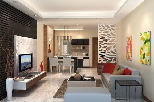 Affordable Living Room Interior Decorations Designs Kolkata by AB intrior (5)